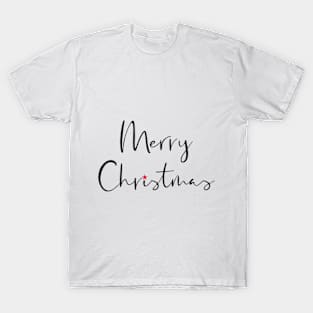 Merry Christmas star gift christmas T-Shirt